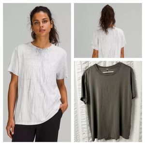 Lululemon grey All Yours tee